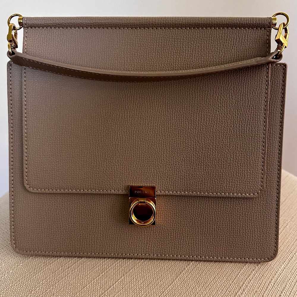 Polene Numero Sept Bag, Taupe *LIKE NEW*